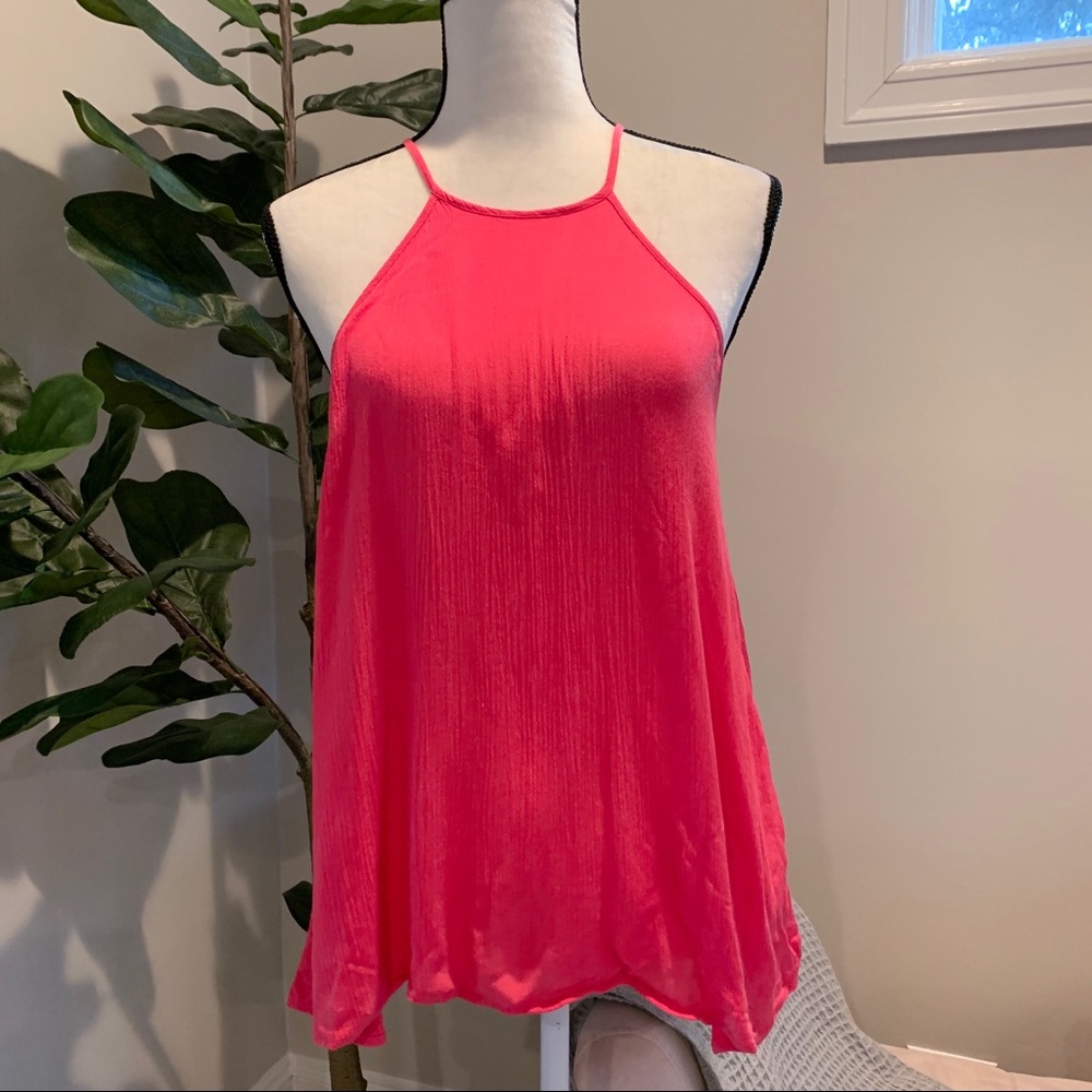 FOREVER 21 Pink Flowy Tank